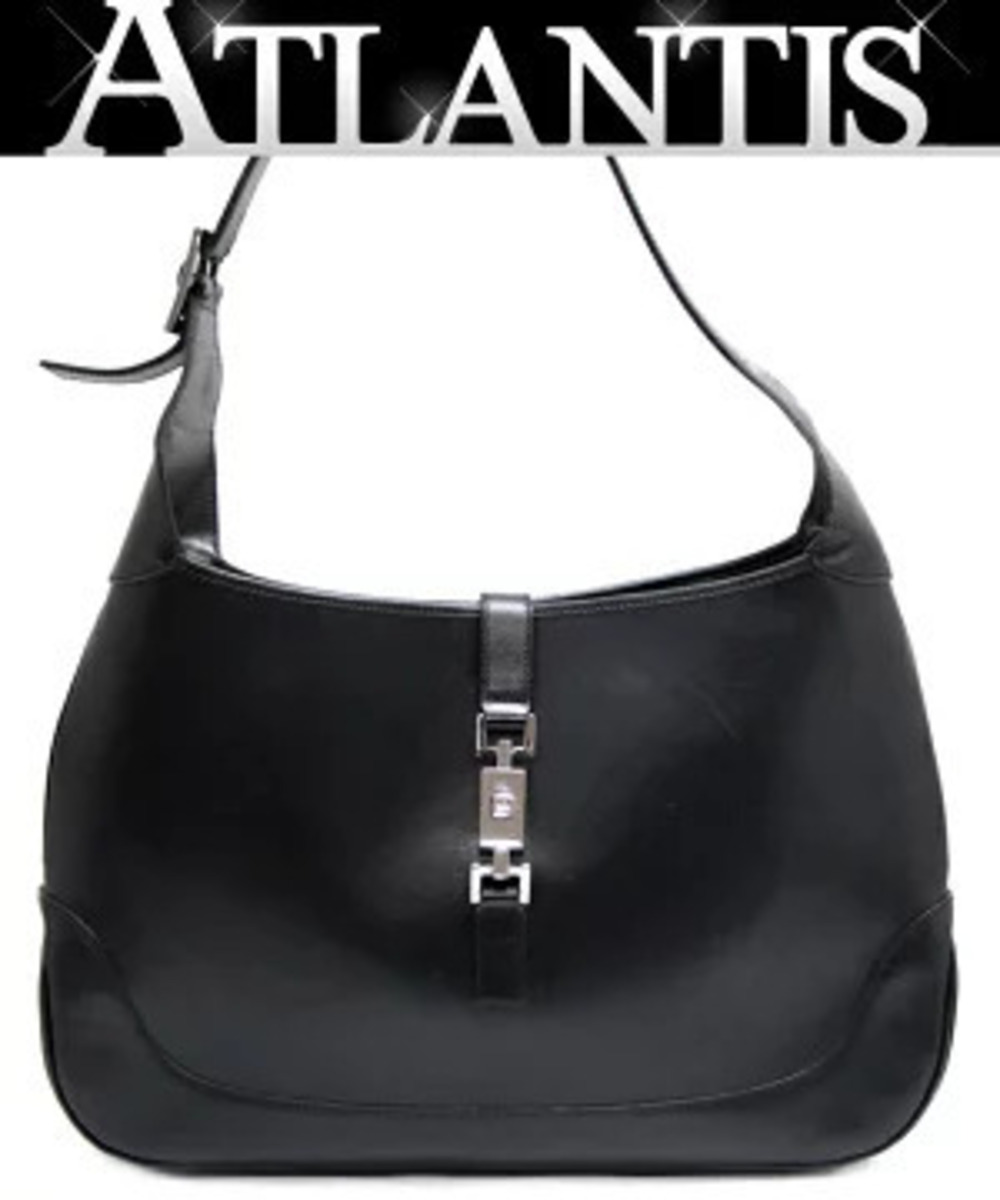 Gucci Jackie Hobo Bag Leather Black